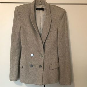Zara sweatshirt blazer